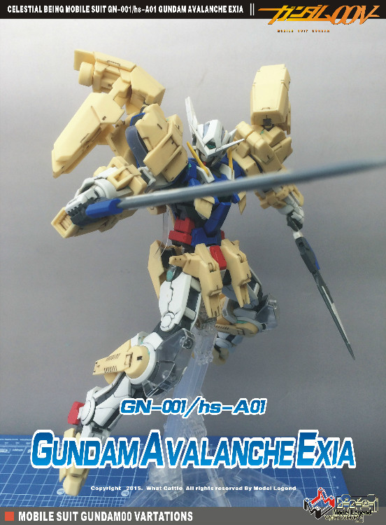 RESIN HG 1/100 Gundam Avalanche Exia