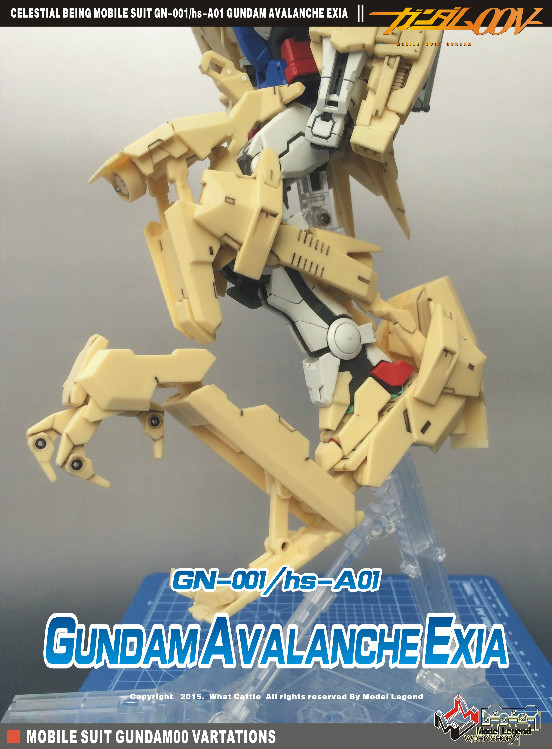 RESIN HG 1/100 Gundam Avalanche Exia