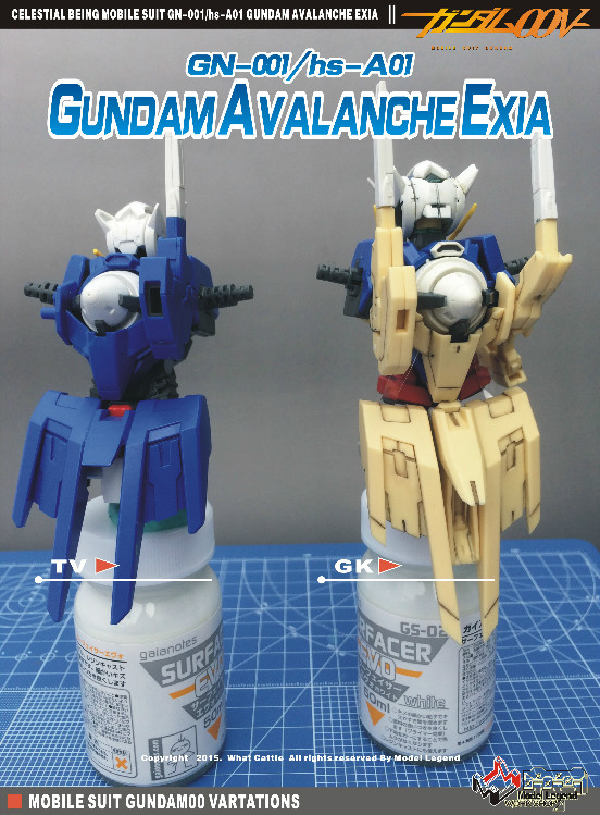 RESIN HG 1/100 Gundam Avalanche Exia
