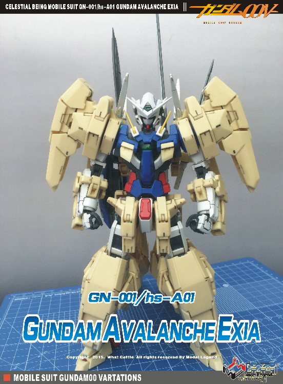 RESIN HG 1/100 Gundam Avalanche Exia
