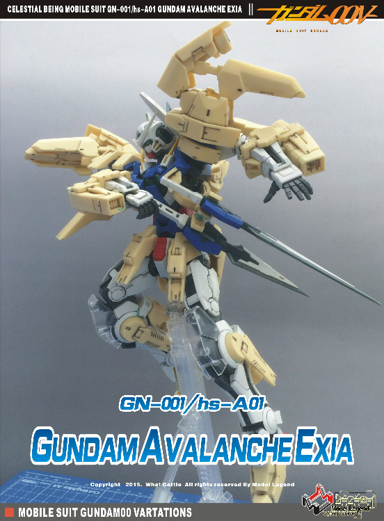 RESIN HG 1/100 Gundam Avalanche Exia
