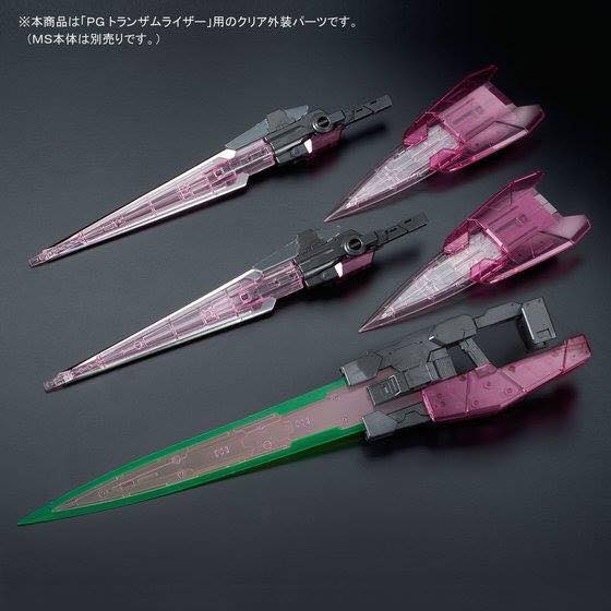 PG 1/60 00 Raiser Trans-Am Clear Parts Set