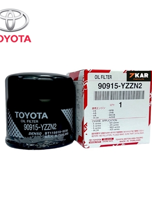 กรองน้ำมันเครื่อง โตโยต้า แท้  OIL FILTER 90915-YZZN2