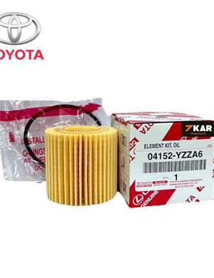 กรองน้ำมันเครื่อง โตโยต้า แท้  OIL FILTER 04152-YZZA6