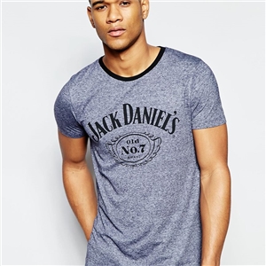 เสื้อยืด Jack Daniel's สีเทาเข้ม