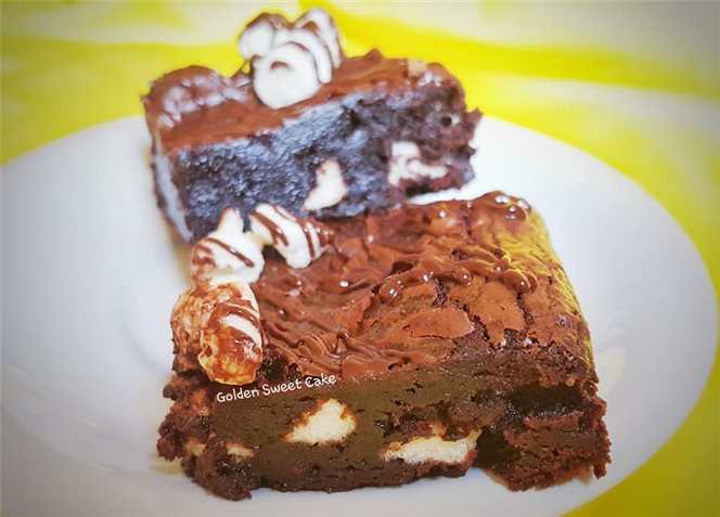 Mashmello Chewy Brownie Recipes