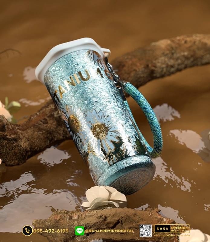 แก้วไทเทเนี่ยม Titanium สวย หรู ทันสมัย รับสกรีนโลโก้แก้วไทเทเนี่ยม รับผลิตแก้วไทเทเนี่ยม