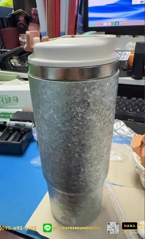 แก้วไทเทเนี่ยม Titanium สวย หรู ทันสมัย รับสกรีนโลโก้แก้วไทเทเนี่ยม รับผลิตแก้วไทเทเนี่ยม