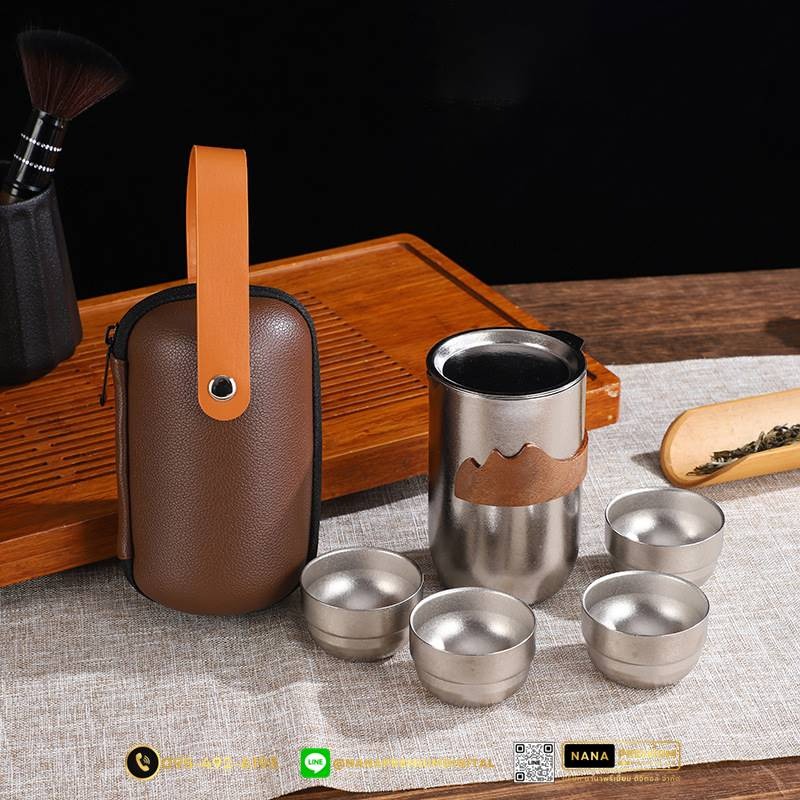 แก้วไทเทเนี่ยม Titanium สวย หรู ทันสมัย รับสกรีนโลโก้แก้วไทเทเนี่ยม รับผลิตแก้วไทเทเนี่ยม