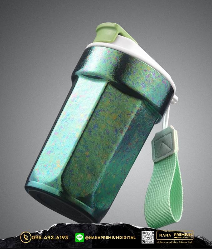 แก้วไทเทเนี่ยม Titanium 510ml สวย หรู ทันสมัย รับสกรีนโลโก้แก้วไทเทเนี่ยม รับผลิตแก้วไทเทเนี่ยม