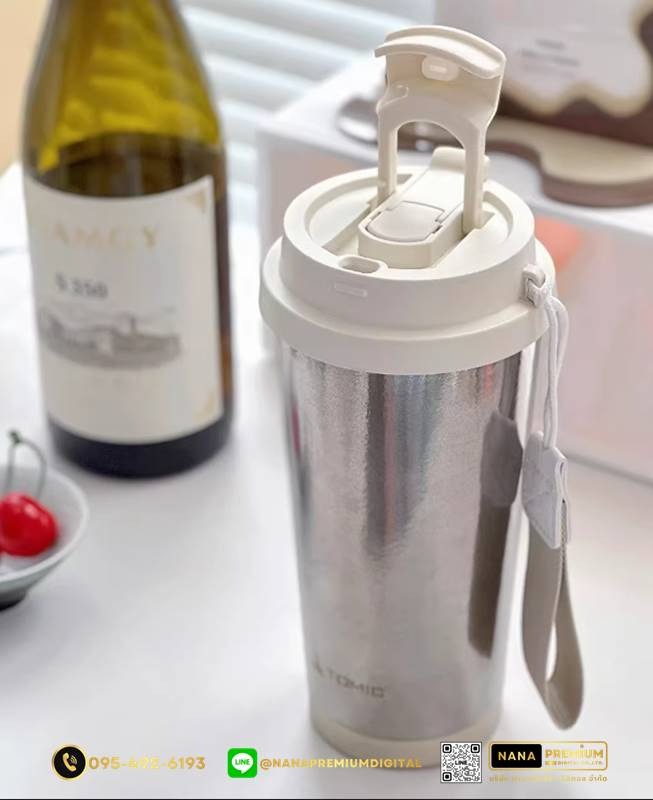 แก้วไทเทเนี่ยม Titanium 510ml สวย หรู ทันสมัย รับสกรีนโลโก้แก้วไทเทเนี่ยม รับผลิตแก้วไทเทเนี่ยม