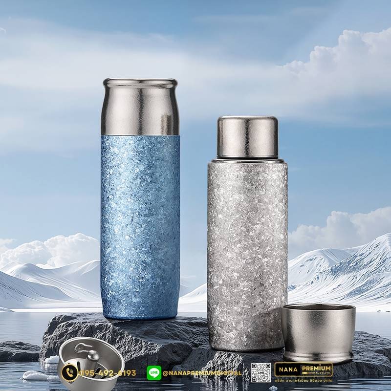 แก้วไทเทเนี่ยม Titanium สวย หรู ทันสมัย รับสกรีนโลโก้แก้วไทเทเนี่ยม รับผลิตแก้วไทเทเนี่ยม