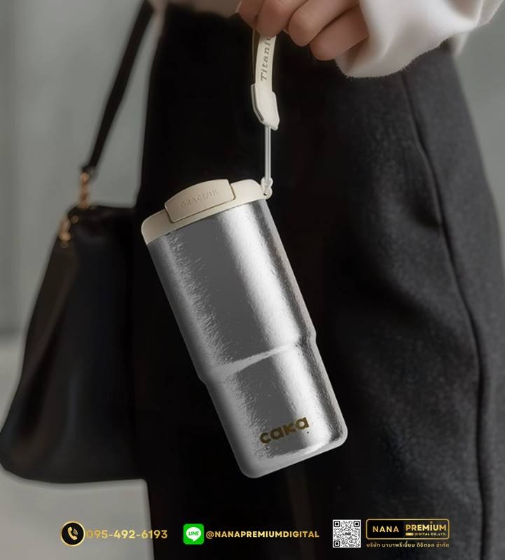 แก้วไทเทเนี่ยม Titanium สวย หรู ทันสมัย รับสกรีนโลโก้แก้วไทเทเนี่ยม รับผลิตแก้วไทเทเนี่ยม