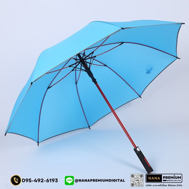 รับผลิตร่มกอล์ฟ ด้ามจับแข็งแรง ร่มคันใหญ่ รับสกรีนร่ม รับผลิตร่ม ขายส่งร่ม ร่มแจก ร่มครีม ร่มสร้างแบรนด์ ร่มเครื่องสำอางค์