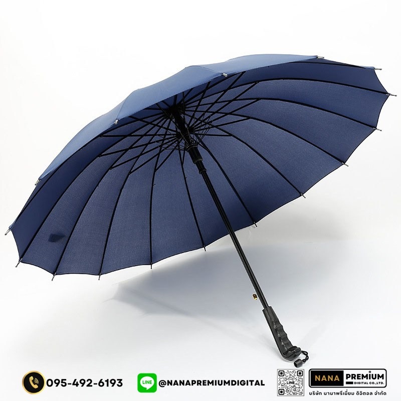 รับผลิตร่มกอล์ฟ ด้ามจับแข็งแรง ร่มคันใหญ่ รับสกรีนร่ม รับผลิตร่ม ขายส่งร่ม ร่มแจก ร่มครีม ร่มสร้างแบรนด์ ร่มเครื่องสำอางค์