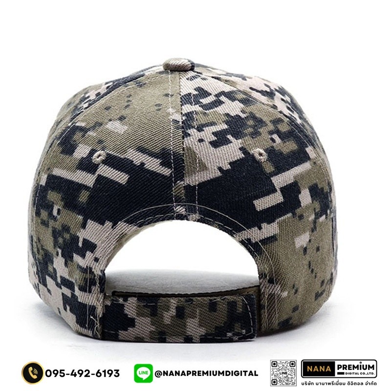 รับสกรีนหมวกทหาร หมวกลายทหาร หมวกแก๊ป หมวกGAP รับผลิตหมวก รับปักหมวก รับสกรีนหมวก