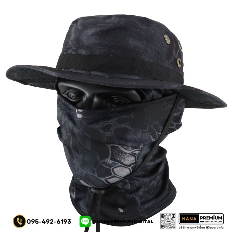 รับผลิตหมวกโม่งทหารปีกกว้าง หมวกลายทหาร กันแดด กันยูวี uv หมวกแก๊ป หมวกGAP รับผลิตหมวก รับปักหมวก รับสกรีนหมวก