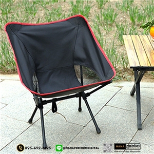เก้าอี้ตั้งแคมป์ ขนาดใหญ่ นั่งสบาย เก้าอี้พับกลางแจ้ง เก้าอี้สนาม เก้าอี้ตลาดกลางคืน พร้อมถุงเก็บเพื่อป้องกันการชน