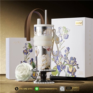 แก้วไทเทเนี่ยม Titanium สวย หรู ทันสมัย รับสกรีนโลโก้แก้วไทเทเนี่ยม รับผลิตแก้วไทเทเนี่ยม