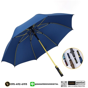 รับผลิตร่มกอล์ฟ ด้ามจับแข็งแรง ร่มคันใหญ่ รับสกรีนร่ม รับผลิตร่ม ขายส่งร่ม ร่มแจก ร่มครีม ร่มสร้างแบรนด์ ร่มเครื่องสำอางค์