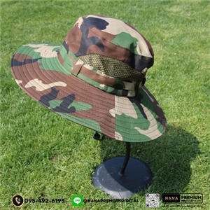 รับผลิตหมวกทหารปีกกว้าง หมวกลายทหาร กันแดด กันยูวี uv หมวกแก๊ป หมวกGAP รับผลิตหมวก รับปักหมวก รับสกรีนหมวก