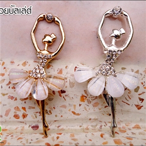 อุปกรณ์ตกแต่งเคสเรซิ่น-สาวน้อยบัลเล่ต์