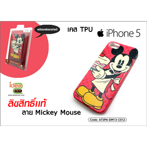 [ATIPN-DM13-C012] เคส TPU - iPhone 5