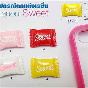 [DIY-174] อุปกรณ์ตกเเต่งเคสเรซิ่น - ลูกอม Sweet