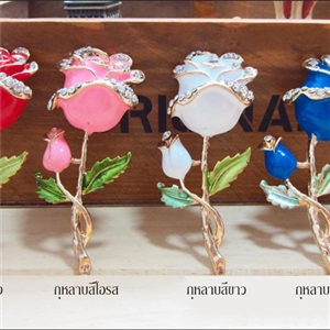 [DIY-156] อุปกรณ์ตกเเต่งเคสเรซิ่น - กุหลาบแวร์ซายน์