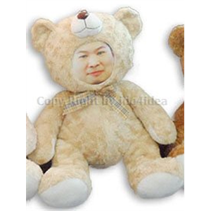 [ex-06b] ลูกหมีแบร์รี่ 60 ซม.สีน้ำตาลอ่อน