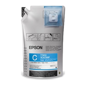 [C-T741200] Cyan Ink for Epson SureColor F6270/F7270/9270