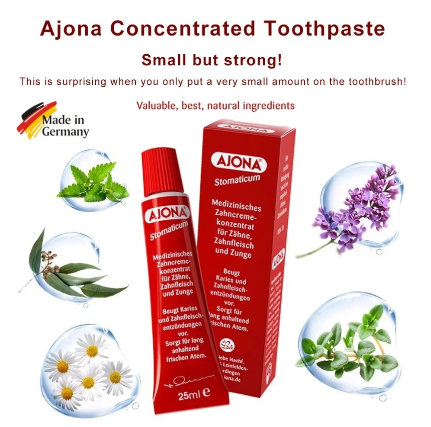 Ajona Stomatikum Toothpaste 25ml.