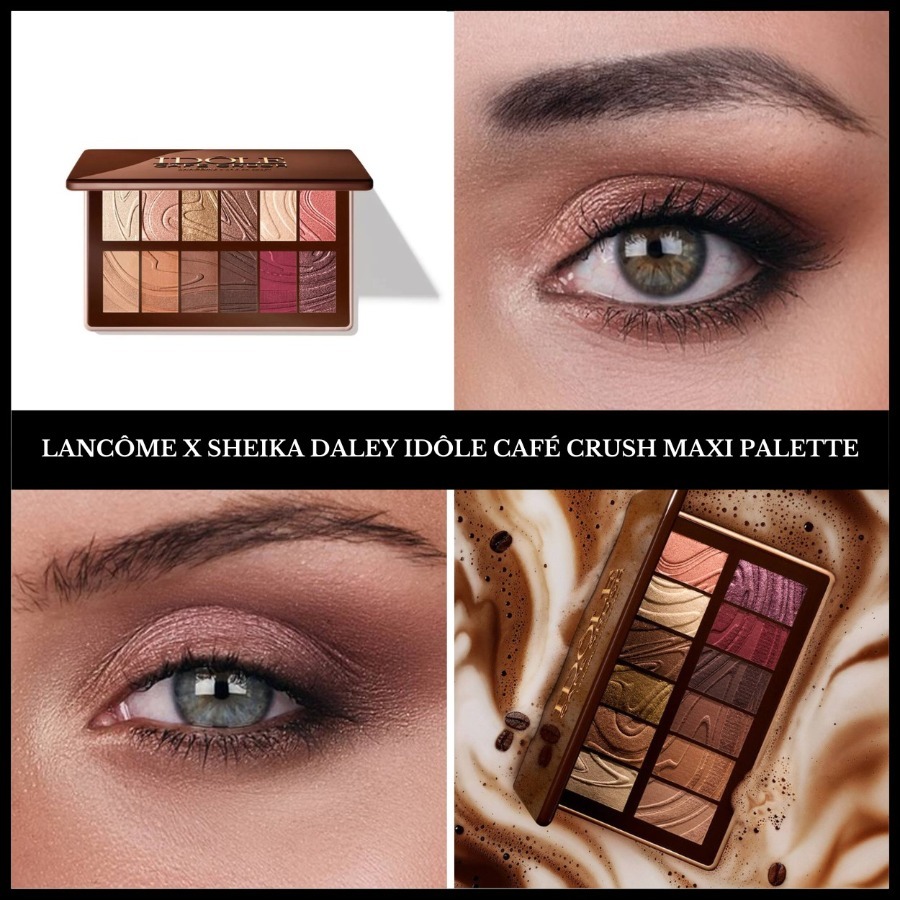 Lancome LC Lash Idole Cafe Crush Maxi Palette (เคาเตอร์ 3,500฿)