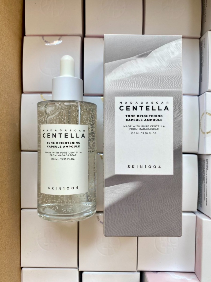 เซรั่มเทา SKIN1004 Madagascar Centella Tone Brightening Capsule Ampoule 100ml.