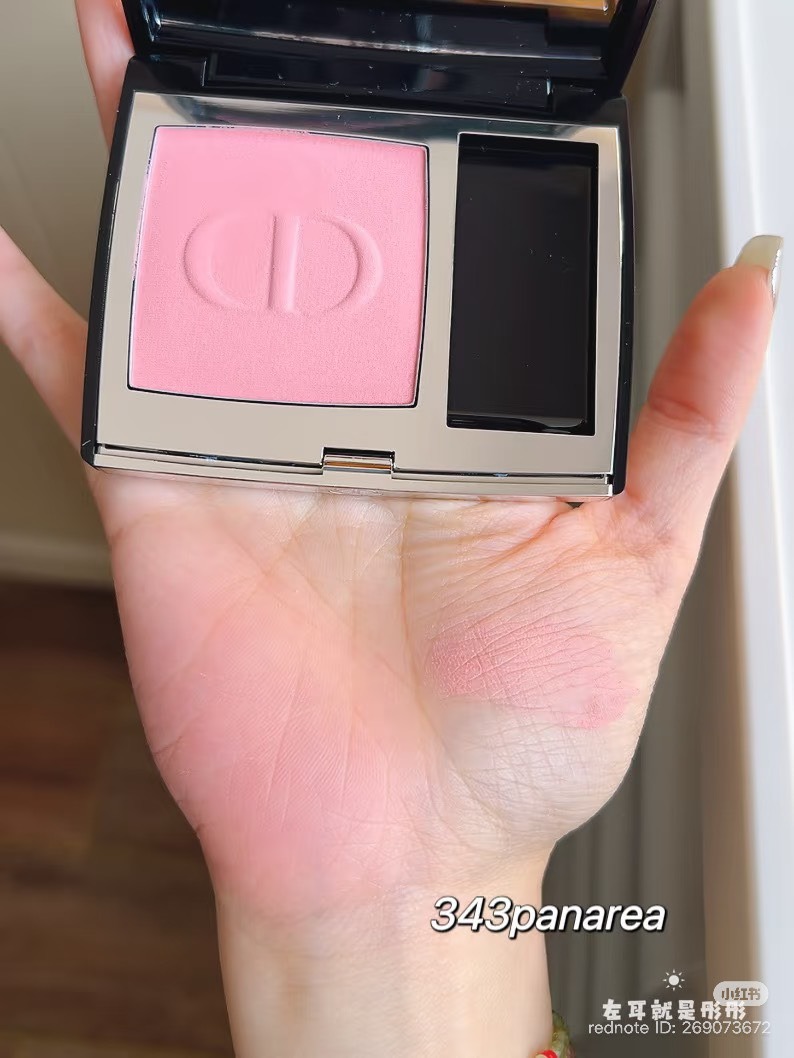 ป้าย/King Dior Forever Rouge Blush 6.7g #343 Panareaa - Satin (เคาเตอร์ 2,200฿)