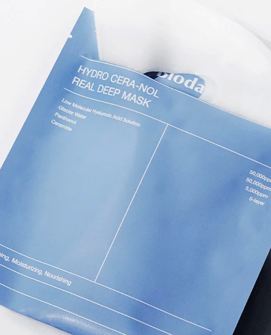 ฟ้า Biodance Hydro Cera-Nol Real Deep Mask 1กล่อง/4แผ่น