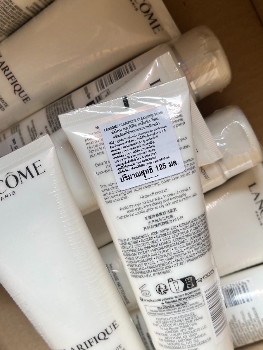 Lancome Clarifique Pore Refining Cleansing Foam 125ml. (เคาเตอร์ 2,350฿)