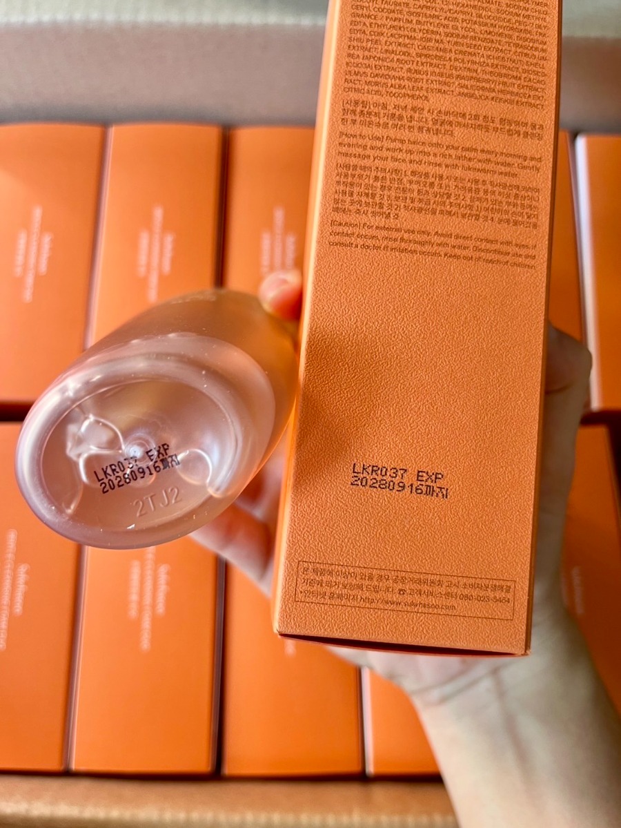 Sulwhasoo Gentle Cleansing Foam 200ml. (เคาเตอร์ 1,350฿)