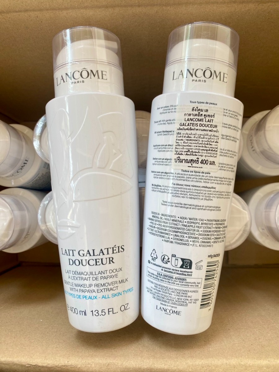 Lancome Lait Galateis Douceur Gentle Makeup Remover Milk 400ml. (เคาเตอร์ 2,900฿)