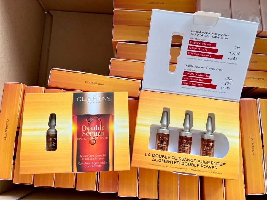 Clarins Double Serum Complete Age-Defying Concentrate SET (3x0.9ml.)