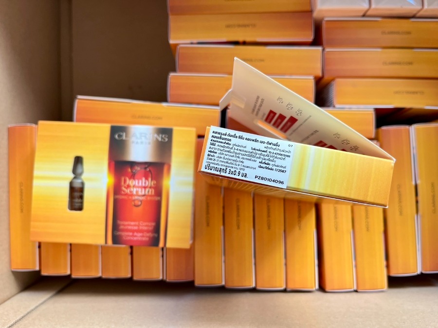 Clarins Double Serum Complete Age-Defying Concentrate SET (3x0.9ml.)