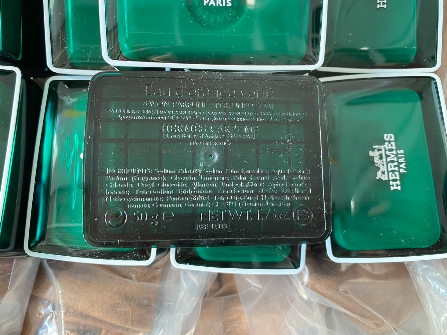 Hermes Paris Eau D 'Orange Verte Soap Bar 50g.