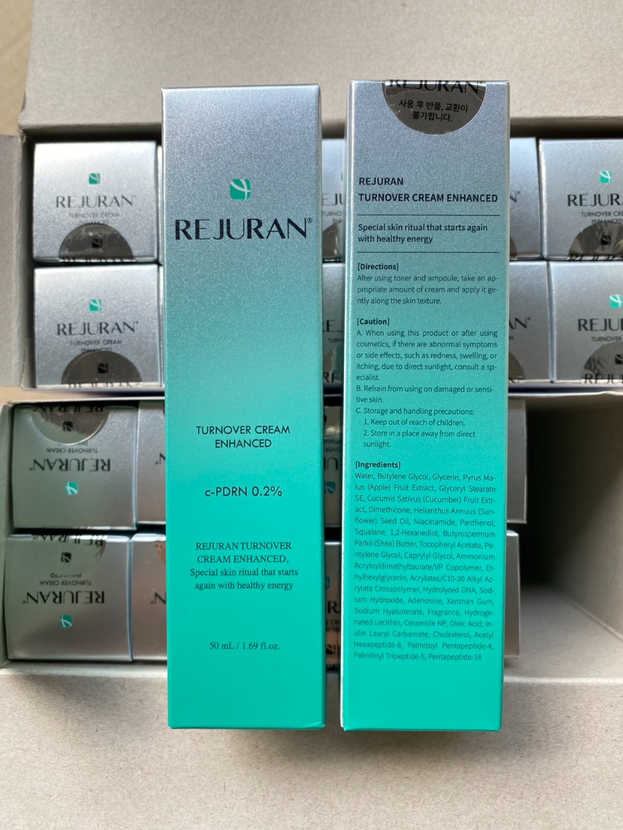 หลอด/เงิน Rejuran Turnover Cream 50ml. c-PDRN 0.2%