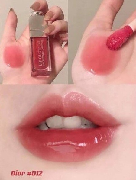 Dior Addict Lip Glow Oil 6ml. #012 Rosewood (เคาเตอร์ 1,700฿)