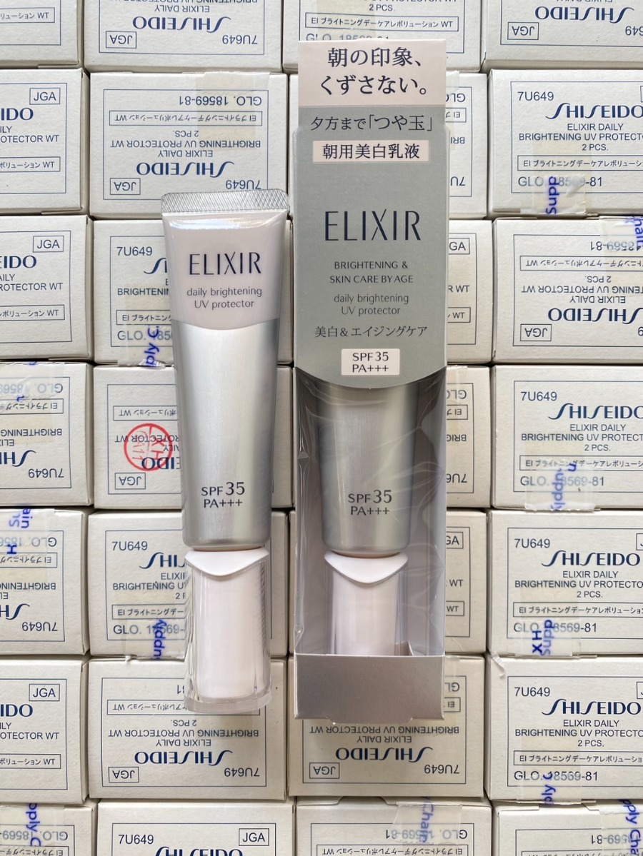 Elixir Day Care Revolution SPF35+ PA++++ 35ml. #Brightening