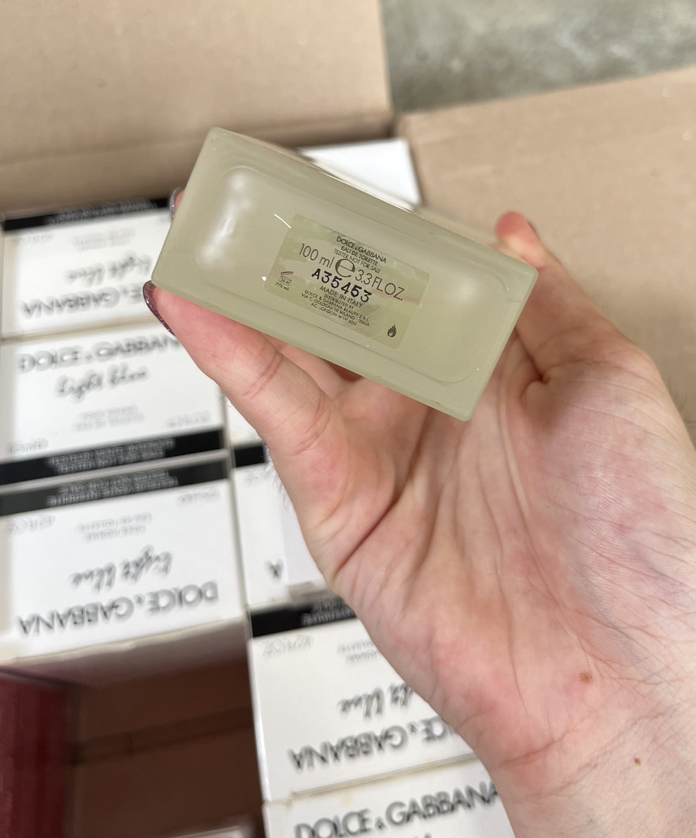 กล่องเทสเตอร์ - Dolce & Gabbana Light Blue EDT 100ml. [กล่อง/Tester](เคาเตอร์ 5,250฿)