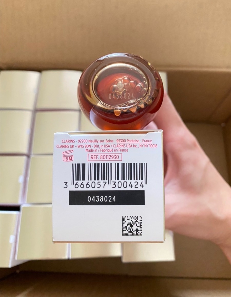 Clarins Double Serum Light Texture Firming + Smoothing Anti-Aging Concentrate ขนาด 50ml.