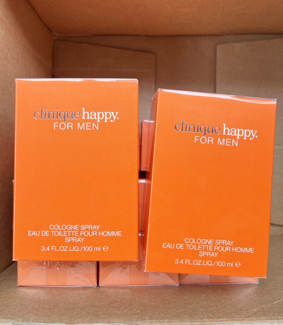 ส้มเตี้ย Clinique Happy For Men Eau De Toilette 100ml. (เคาเตอร์ 3,700฿)