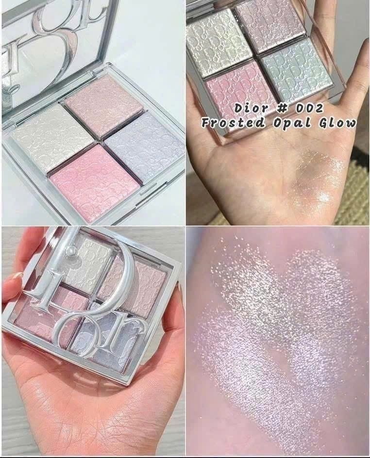สคบ/ห้าง Dior Backstage Glow Maximizer Palette #002 Frosted Opal Glow (เคาเตอร์ 2,340฿)