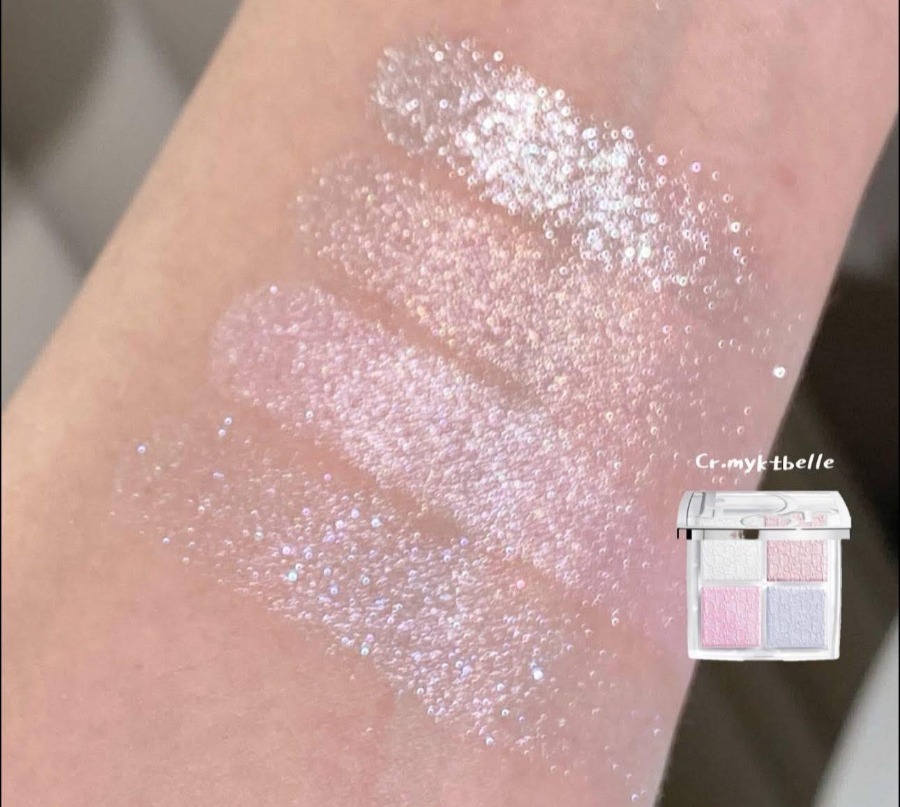 สคบ/ห้าง Dior Backstage Glow Maximizer Palette #002 Frosted Opal Glow (เคาเตอร์ 2,340฿)